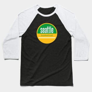 seattle supersonics basketball Baseball T-Shirt